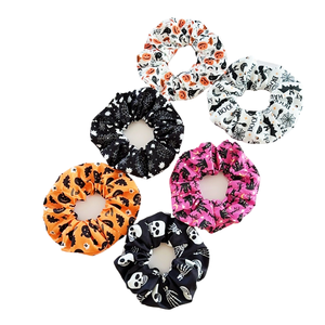 New Halloween funny pumpkin, skull, <strong>ghost</strong> hand, printed large intestine hair band, high-elasticity headband, festive <strong>costume</strong> - Product Image 1