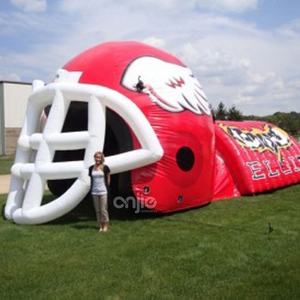 Tunnel sportif gonflable géant d'extérieur / Tunnel de <span class=keywords><strong>football</strong></span> américain / <span class=keywords><strong>Casque</strong></span> de joueur gonflable personnalisable - Product Image 4