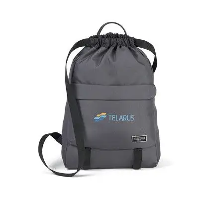 Custom Merk American Touriste Aan Boord Cinchpack Trekkoord Rugzak Trekkoord Sport Gymtas