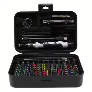 Jeu de tournevis multifonction 132 en 1, outils de réparation, mini tournevis pour la réparation de téléphones portables, claviers, ordinateurs portables - Product Image 1