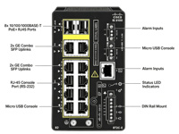 Cisco IE-3100-8P2C-E Switch Industrial Gigabit de 8 Puertos PoE+ 240W con Presupuesto PoE para Cámaras IP PTZ, WiFi AP, Riel DIN -40~75 ° C