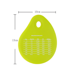Coupe-pâtisserie en plastique en Silicone, logo personnalisé, grattoir à pâte, bol en plastique, spatule à gâteau en plastique - Product Image 4
