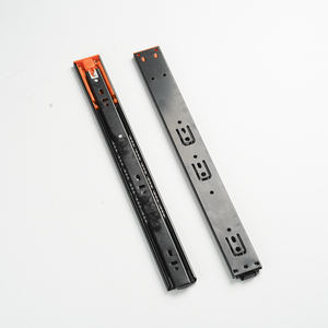 45mm mở rộng đầy đủ 3 lần đẩy mở bóng nặng mang thép cán nguội mềm đóng Ngăn kéo trượt - Product Image 4