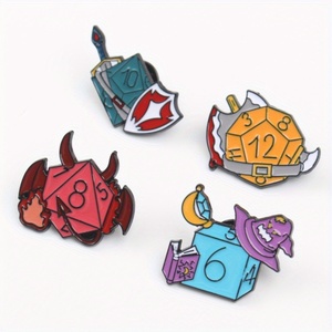 Pin Creativo y Divertido de Diablo Vaquero para Teléfono, Mochila, Accesorios de Dungeons & Dragons - Product Image 2