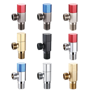 Odm Oem Chrome Plated Polished Angle Valve Bathroom <strong>Bidet</strong> <strong>Sprayer</strong> Angle Valve Bathroom Accessories Faucet Brass Angle Valve - Product Image 1
