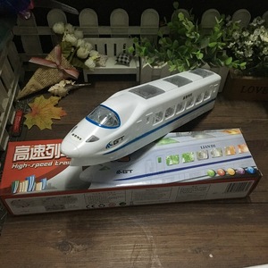 Modelo de tren de alta velocidad con luces intermitentes, música, juguete con pilas para niños de 5 a 7 años - Product Image 2