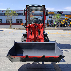New Mini <b>Wheel</b> Loader 0.8ton 1.5 Ton Capacities <b>Small</b> Front Bucket Loader Essential Components-Motor Engine Bearing Pump Gearbox - Product Image 4