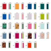Precio de Fábrica, Fichas de Mahjong Americanas Rectangulares de Acrílico de 4 Capas, Color Verde Manzana, 160 Piezas, Personalizadas y de Lujo