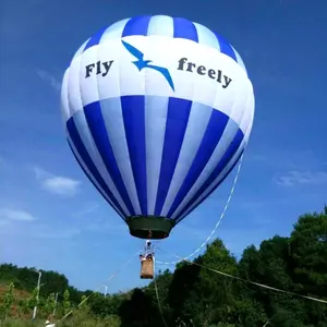 Jogos de entretenimento tamanho grande feito sob encomenda, balão de ar quente voador para venda