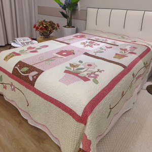 Tùy Chỉnh Màu Sắc Nhà Máy Bán Hàng Trực Tiếp Của Chất Lượng Cao Vải Trẻ Em Của Handmade Chắp Vá Tùy Chỉnh Bộ Đồ Giường Chăn Chăn - Product Image 5