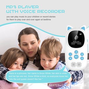 Reproductor de Música MP3/FLAC para Niños con Diseño de Dibujos Animados, Radio FM, Grabadora de Voz, Mini Portátil de 64 GB, Plástico, Batería de Más de 20 Horas, OEM/ODM - Product Image 6