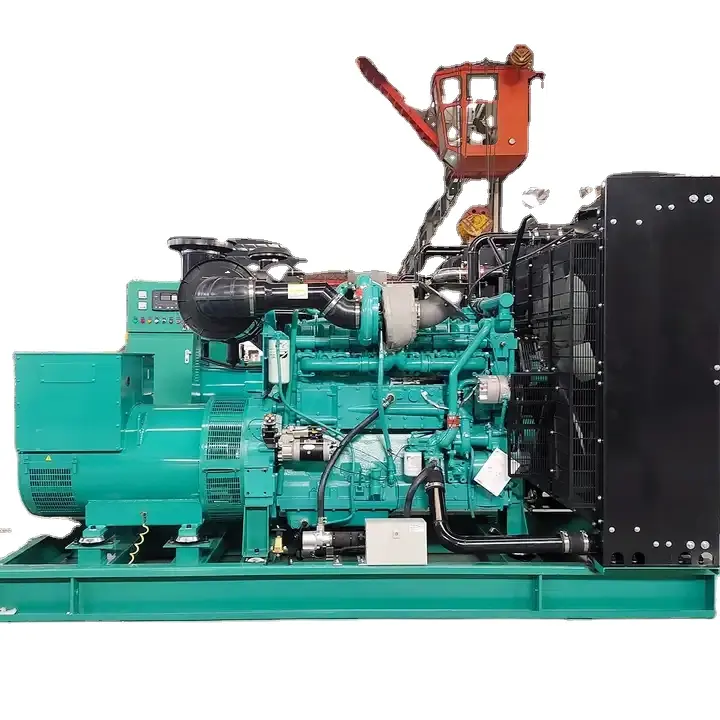 24V DC electric start diesel engine 50HZ 500KVA 400KW power genset with Cummins engine KTA19-G3A