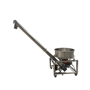 Long Service Life Inclined Auger Screw <b>Transport</b> Machine with Feed Hopper Wear Resistant Powder Conveying System for Corn Meal - Product Image 4