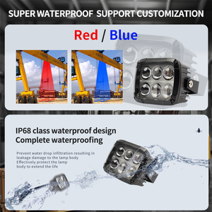 30W LED Avertissement Grue d'aviation Lumière de sécurité Nouvelle condition Projecteur surélevé et Projection d'indicateur de largeur pour camions - Product Image 6