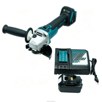 Kit de Amoladora Angular Inalámbrica de 18V sin Escobillas, Batería de Iones de Litio de 6.0Ah, Cargador Rápido, Garantía de 12 Meses, Personalizable ODM/OEM