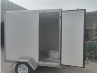 Boîte d'isolation de haute qualité avec unité réfrigérée pour remorque Boîte congelée Stockage en chambre froide pour remorque