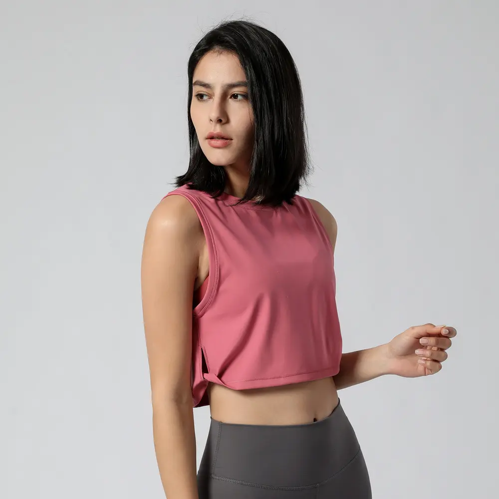2021 Custom Ladies Fashion Sports Wear Gym Tank Tops Yoga Sports Bra Women Sports Vest