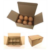 Vente en gros de cartons d'oeufs de qualité alimentaire plateau à oeufs en pâte de papier solide pour boulangeries restaurants dossier éponge de stratification mate