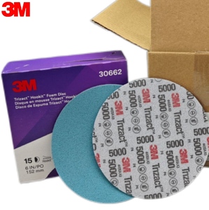 P5000 3m Hookit Trizact Wet and Dry Foam Sponge Sanding Discs Foam <strong>Disk</strong> - Product Image 6