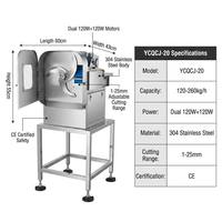 Multifunctionele commerciële hoogwaardige efficiënte automatische elektrische groente- en selderijproductielijn snijmachine