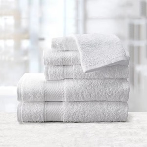 <span class=keywords><strong>Toalla</strong></span> de Baño Blanca de Algodón 100% de Lujo para Hotel, la <span class=keywords><strong>Mejor</strong></span> para Absorber Agua - Product Image 5