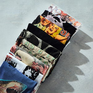 TKAN136 personnalisé surdimensionné 260 grammes coton lourd lavage à l'acide Streetwear Hip Hop DTG T-Shirt pour hommes impression numérique T-Shirt - Product Image 3