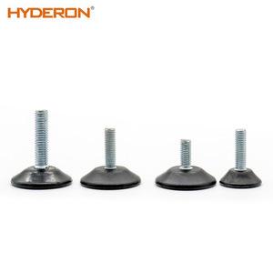 Patas de Muebles de Plástico Ajustables Moldeadas por Inyección Hyderon, Antideslizantes, Resistentes a Impactos, Diseño Minimalista, Fácil Instalación - Product Image 5