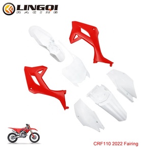 LING QI Accessoires Moto Pit Dirt Bike PP Carénage Kits <span class=keywords><strong>Protection</strong></span> pour CRF110 Crf110 2022 Off Road - Product Image 3