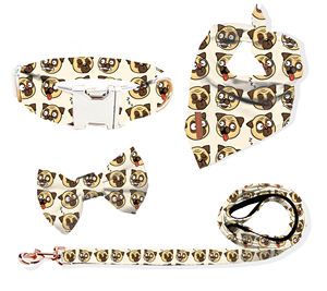 Set Kalung dan Tali Anjing Natal Halloween Grosir Collares Para De Perros dengan Lepas Cepat untuk Semua Musim - Product Image 5