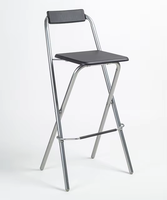 Dossier et siège en bois MDF de haute qualité et cadre en métal Chaises de bar pliables Tabourets de bar Chaises de fête Événement