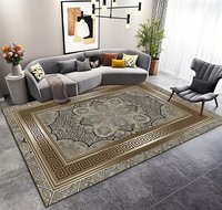 Tapis de décoration moderne de style européen pour la maison, vente en gros, tapis de salon, tapis de zone et ensembles
