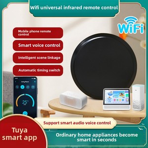Telecomando Universale <span class=keywords><strong>IR</strong></span> WiFi Tuya Smart per TV ed Elettrodomestici, Compatibile con Alexa e Google Home, OLED, a Batteria, per Hotel e <span class=keywords><strong>Android</strong></span> - Product Image 5