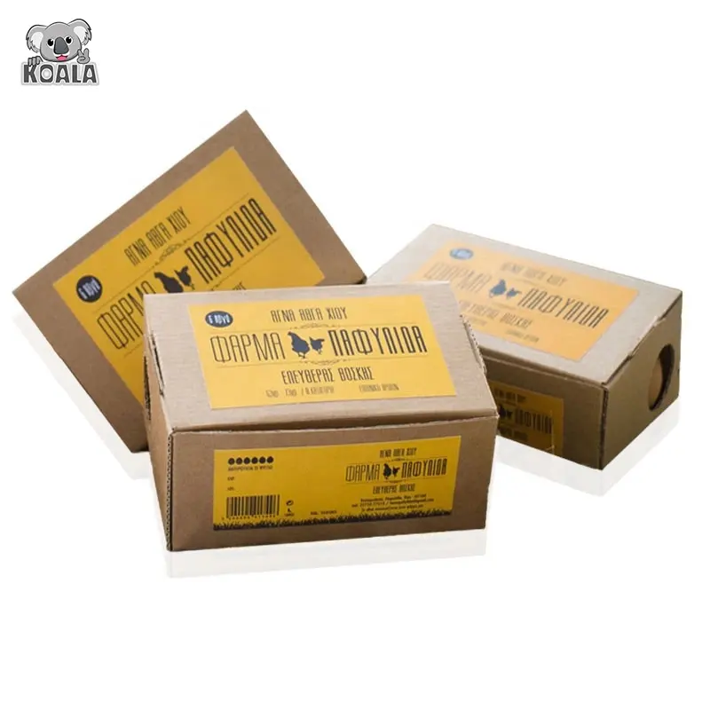 Customized Good Quality Best Price Perforated 3-Ply Kraft Paper 3 × 4 Egg Carton