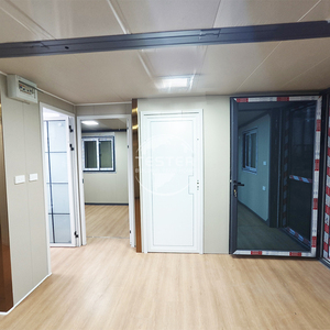 ตู้คอนเทนเนอร์เหล็กขนาด20ฟุต40ฟุตสำหรับครอบครัวบ้านสองห้องนอนบ้าน - Product Image 5