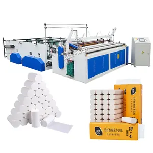 Automatic Slitter Rewinder Machine For Paper Roll Cutting Toilet Paper Making Machine