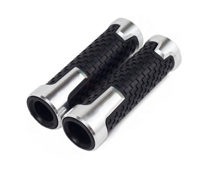 22MM Universal <span class=keywords><strong>final</strong></span> agarre de la mano de la moto de la motocicleta de carreras de manillar mano barra de agarre - Product Image 1