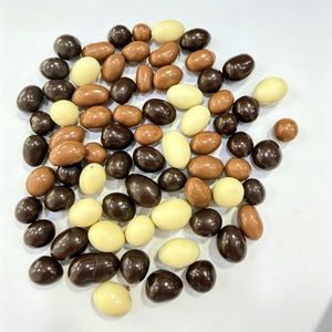 Arachides enrobées de chocolat noir et blanc, mélangées, en vrac, pour la vente en gros, snacks OEM - Product Image 3