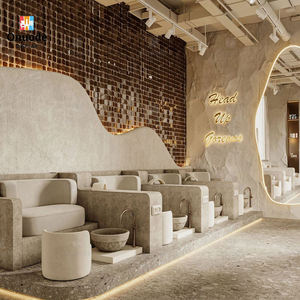 ร้านทำเล็บและเสริมสวยแบบครบวงจร |   การออกแบบตกแต่งภายในที่หรูหราและทันสมัย |   ร้านค้าสำเร็จรูป ติดตั้งง่าย เป็นมิตรกับสิ่งแวดล้อม ไม้/โลหะ/กระจก - Product Image 5