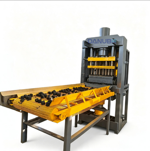 Unité de briquetage de biomasse hydraulique entièrement automatique, ligne de production complète de moulage de poudre de charbon de bois - Product Image 1