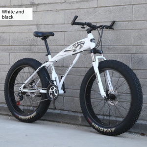 Bicicleta de Montaña Todoterreno de Acero con Capacidad de Carga de 200 kg, 24 Velocidades, Diseño Patentado con Manillar de Mariposa, para Nieve, Playa y Lodo - Product Image 5