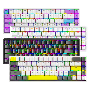 Ak68 Tri-Chế Độ Không Dây Bàn Phím Cơ Khí 68 Phím USB Di Động Cho Văn Phòng Chơi Game Máy Tính Xách Tay Máy Tính Để Bàn PC Điện Thoại Máy Tính Bảng Mac/iPad - Product Image 1