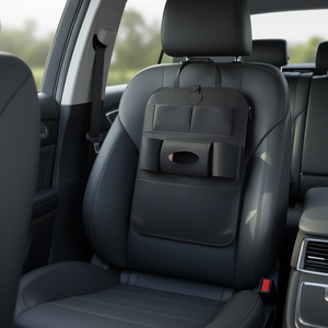 Sac de rangement pour voiture Myrva, 4 à 7 compartiments, en polyester, accessoire intérieur pour siège arrière - Product Image 2