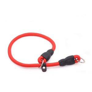 Venta al por mayor de China sin tirar redondo Martingale perro cuerda estrangulador Collar para entrenamiento de perros - Product Image 5