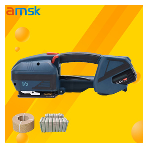 Machine de cerclage V2 <span class=keywords><strong>Ceinture</strong></span> de cerclage <span class=keywords><strong>automatique</strong></span> <span class=keywords><strong>Serrage</strong></span> de <span class=keywords><strong>ceinture</strong></span> Carton <span class=keywords><strong>Ceinture</strong></span> en plastique Machine de cerclage électrique portable - Product Image 1