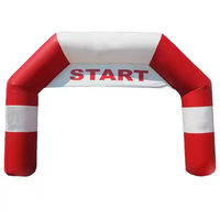 Structure scellée à l'air de haute qualité personnalisée annonçant la colonne gonflable d'événements d'affichage extérieur