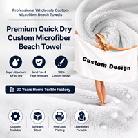 Serviette de plage Cloudland en microfibre ultra-fine, certifiée OEKO-TEX Standard 100, audite BSCI, durable, antibactérienne, séchage rapide, écologique et sans sable
