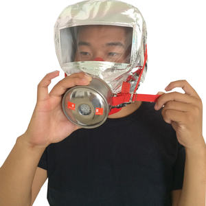 Masker Gas Perlindungan Kebakaran Darurat Grosir Masker Asap Aluminium - Product Image 3
