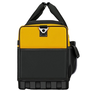 Large Capacity Waterproof PU Square Fitness Bag Lightweight Multi-Pockets <b>Tool</b> <b>Storage</b> Organizer Pouch - Product Image 2