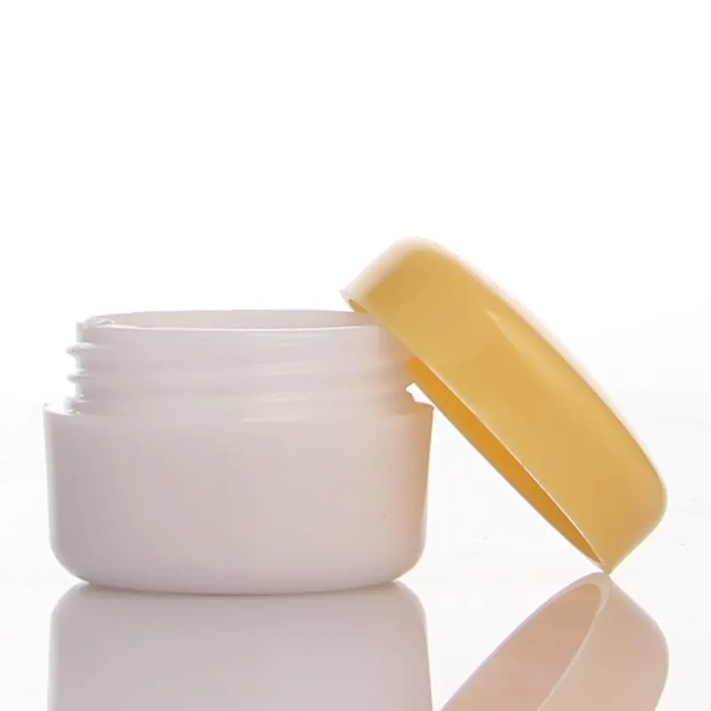 5g Mini Size Double Thick Wall PP Cream Jar Face Cream Lip Balm Butter Scrub Container for Skincare Packaging