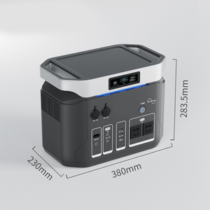 Vente en gros de haute qualité 1536Wh Batterie de stockage d'énergie solaire Camping en plein air Centrale électrique portable - Product Image 6